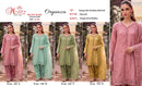 Motifz R 1543 Readymade Organza Embroidery Work Designer Suits