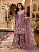 Shraddha Mushk Cw 1206 Barbari Chiffon & Full Heavy Pakistani Salwar Suit Wholesale Surat
