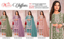 Motifz 5313 Premium Chiffon Embroidered With Khatli Work Pakistani Salwar Suit