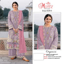 Motifz 5239 Premium Organza Embroidered Salwar Suit with Khatli Work