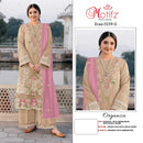 Motifz 5239 Premium Organza Embroidered Salwar Suit with Khatli Work