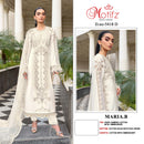 Motifz 5418 Maria B Pure Cambric Cotton Embroidered Salwar Suit