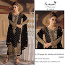 Serine S 810 Premium Fox Georgette Heavy Embroidered Designer Pakistani Suit