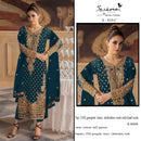 Serine S 810 Premium Fox Georgette Heavy Embroidered Designer Pakistani Suit