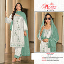 Motifz R 1447 Readymade Organza Embroidered Salwar Suit