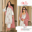 Motifz R 1447 Readymade Organza Embroidered Salwar Suit