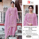 Bilqis B 283 Chiffon Heavy Embroidered Designer Ready Made Suit with Handwork