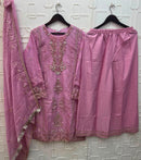 Bilqis B 283 Chiffon Heavy Embroidered Designer Ready Made Suit with Handwork