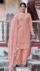 Bilqis B 283 Chiffon Heavy Embroidered Designer Ready Made Suit with Handwork