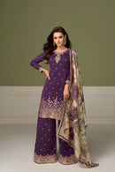 Gulkayra Gulnaaz Real Simar Silk Designer Sharara Suit