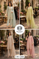 Shraddha Designer CW 1208 Organza Kota Checks Premium Pakistani Salwar Suit