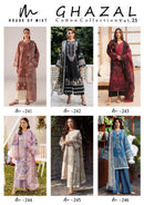 House of Mist Ghazal Vol 25 Cotton Digital Print Designer Suits