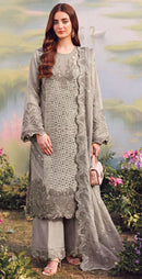 Motifz 5419 Chiffon with Embroidery Khatli Work Pakistani Salwar Suit
