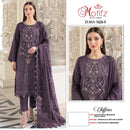 Motifz 5426 Chiffon Embroidery Khatli Work Pakistani Salwar Suit