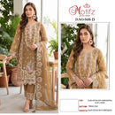 Motifz 5430 Kajri Chiffon Embroidery Khatli Work Pakistani Salwar Suit