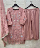 Bilqis B 262 Chiffon Heavy Embroidered With Handwork & Cutwork Pakistani Suit