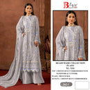Bilqis B 262 Chiffon Heavy Embroidered With Handwork & Cutwork Pakistani Suit