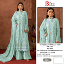 Bilqis B 262 Chiffon Heavy Embroidered With Handwork & Cutwork Pakistani Suit