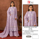 Bilqis B 262 Chiffon Heavy Embroidered With Handwork & Cutwork Pakistani Suit