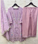 Bilqis B 262 Chiffon Heavy Embroidered With Handwork & Cutwork Pakistani Suit