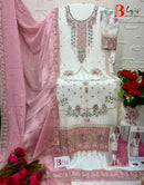 Bilqis B 239 Chiffon Heavy Embroidered Handwork Suits