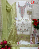 Bilqis B 239 Chiffon Heavy Embroidered Handwork Suits