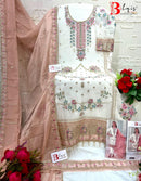 Bilqis B 239 Chiffon Heavy Embroidered Handwork Suits