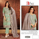 Bilqis B 219 Kota Checks Heavy Embroidered With Handwork & Cutwork Pakistani Suits