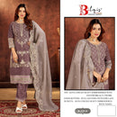 Bilqis B 219 Kota Checks Heavy Embroidered With Handwork & Cutwork Pakistani Suits