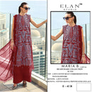 Elan E 41 Cambric Lawn Cotton Heavy Embroidered With Handwork Pakistani Suits