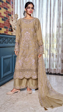 Bilqis B 274 Chiffon Heavy Embroidered With Handwork Pakistani Suits