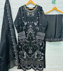 Bilqis B 274 Chiffon Heavy Embroidered With Handwork Pakistani Suits