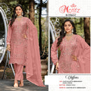 Motifz 5364 Chiffon with Embroidery Khatli Work Designer Suits