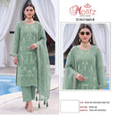 Motifz 5443 Chiffon Embroidered Khatli Work Pakistani Salwar Suit