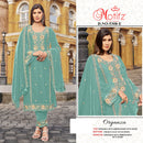 Motifz 5308 Organza With Embroidery & Beads Work Pakistani Suits
