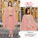 Motifz 5308 Organza With Embroidery & Beads Work Pakistani Suits