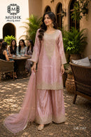 Shraddha Designer Cw 1204 Viscose Shimmer Heavy Embroidery Suit
