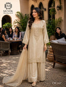 Shraddha Designer Cw 1204 Viscose Shimmer Heavy Embroidery Suit