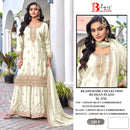 Bilqis B 249 Chinon Heavy Embroidered With Handworked Pakistani Suits