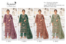 Serine S 808 Currency Heavy Embroidered Khatli Work Pakistani Style Suit