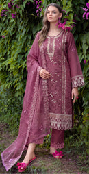 Motifz R 1546 Chiffon Embroidery Khatli Work Pakistani Suits