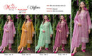 Motifz R 1546 Chiffon Embroidery Khatli Work Pakistani Suits