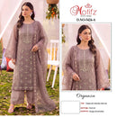 Motifz 5424 Organza With Heavy Embroidery & Khatli Work Pakistani Suit