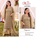 Motifz 5424 Organza With Heavy Embroidery & Khatli Work Pakistani Suit