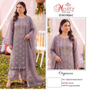 Motifz 5424 Organza With Heavy Embroidery & Khatli Work Pakistani Suit