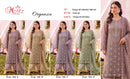 Motifz 5424 Organza With Heavy Embroidery & Khatli Work Pakistani Suit