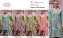 Motifz 5445 PV Gabana Embroidery Bits Work Designer Suit