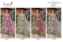 Serine S 930 Crystal Chiffon Heavy Embroidered Khatli & Cut Work Suit
