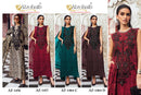 Al Zohaib Az 1456 Pure Cotton With Heavy Patch Worked Pakistani Suits