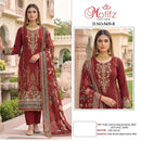 Motifz 5435 Pure Viscose Maslin Digital Print Khatli Work Pakistani Suit